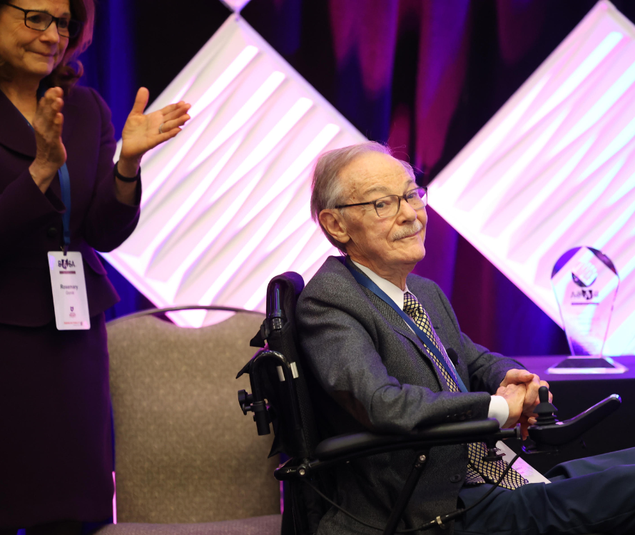 Dr. William Zelei Honored with BASA Lifetime Achievement Award
